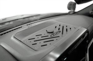 Ford F-150 Dash Mount - Addictive Desert Designs - Digital Device - Hammer Black Powder Coat - `21-`25